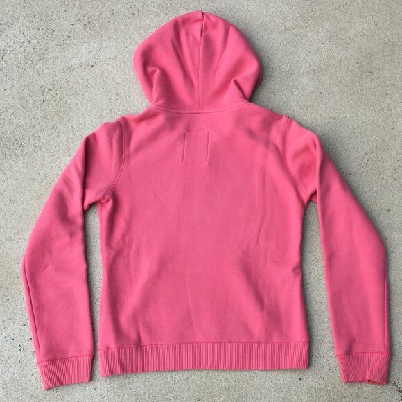 EUC Aéropostale Vintage Coral Hoodie with Fuzzy Hood - Picture 2 of 3